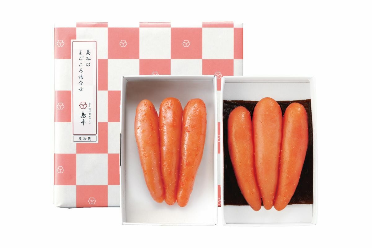 めんたいこページ 明太子2味詰め合わせ｜《公式》福岡博多の辛子明太子通販なら島本