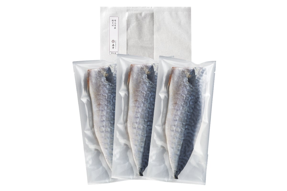 噴火湾産塩さば