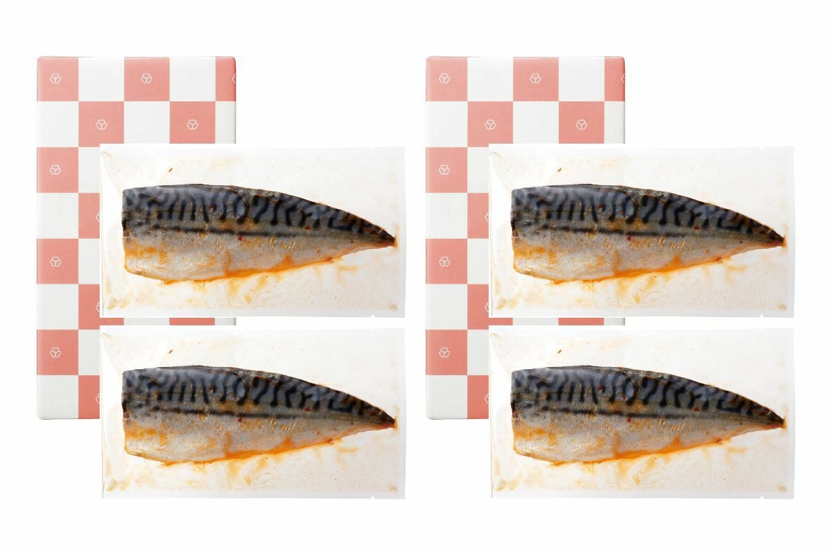 さばのめんたれ漬け柚子風味2個ｾｯﾄ