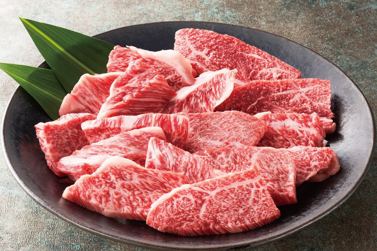  国産黒毛和牛 リブロースかぶり焼肉用