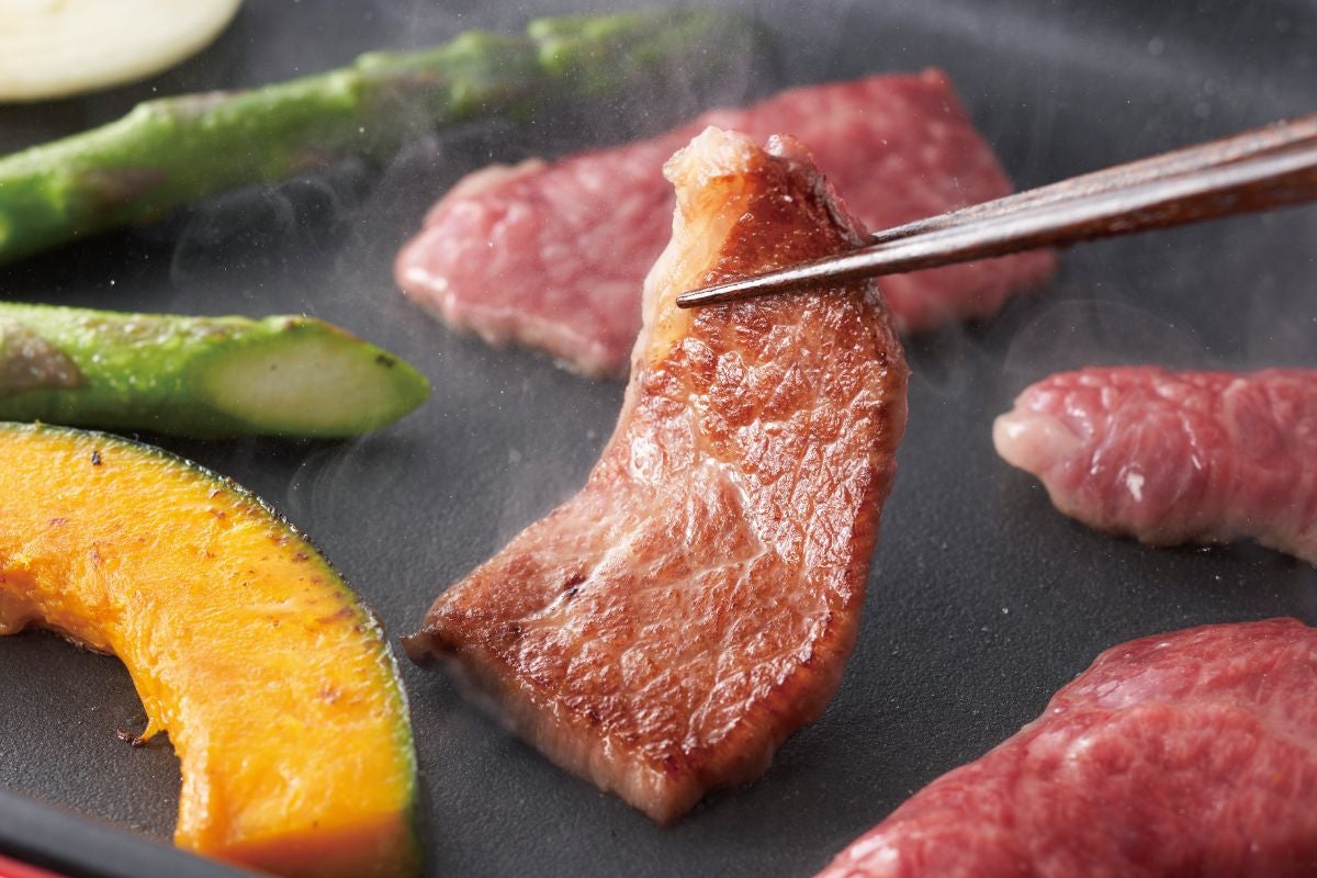  国産黒毛和牛 リブロースかぶり焼肉用