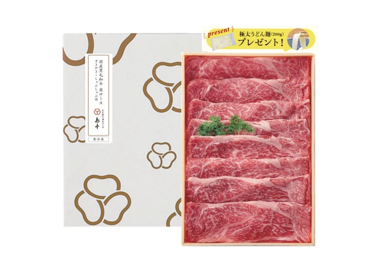 国産黒毛和牛ロース すき焼き・しゃぶしゃぶ用〈400ｇ〉