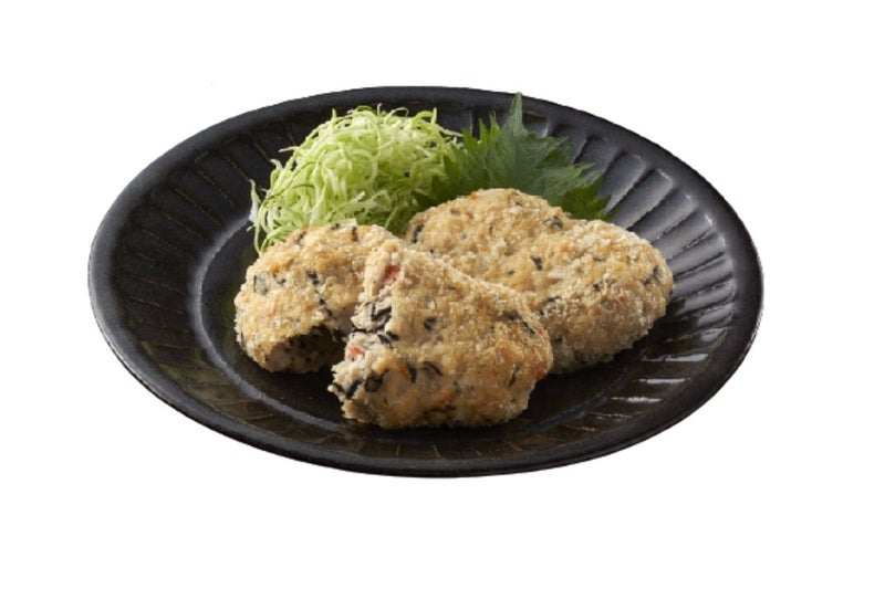 九州産ひじきのあっさりハンバーグ