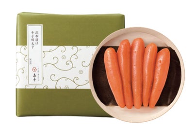  昆布漬け辛子明太子〈200g〉